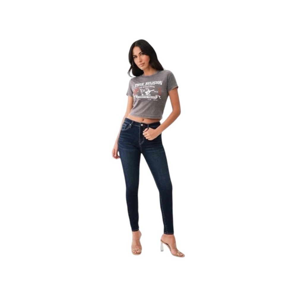 EUC True Religion Halle High Rise Skinny Jeans Size 29